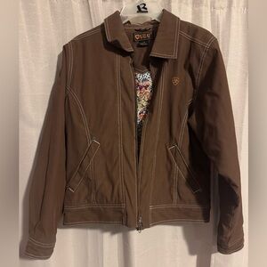 Ariat Women's Utility Jacket in Rich Brown